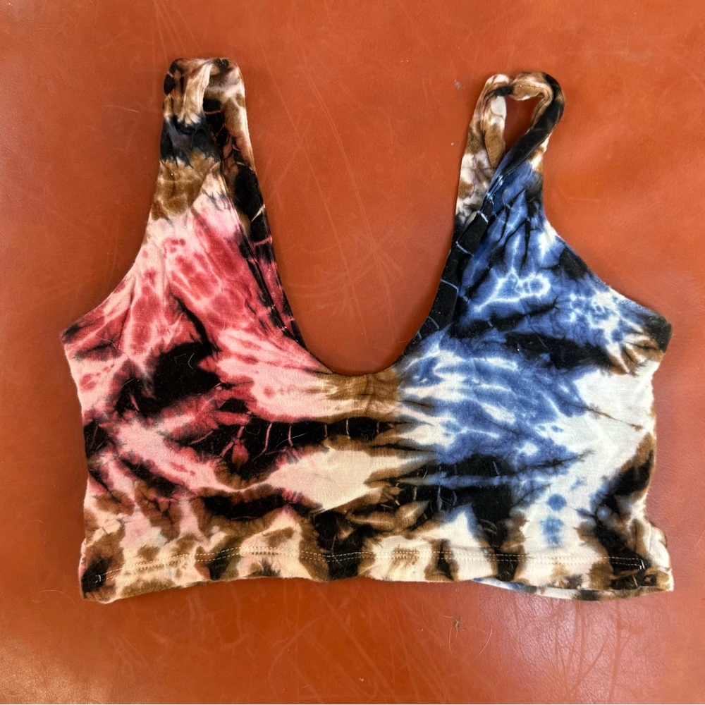 Tie-Dye Festival Crop Top